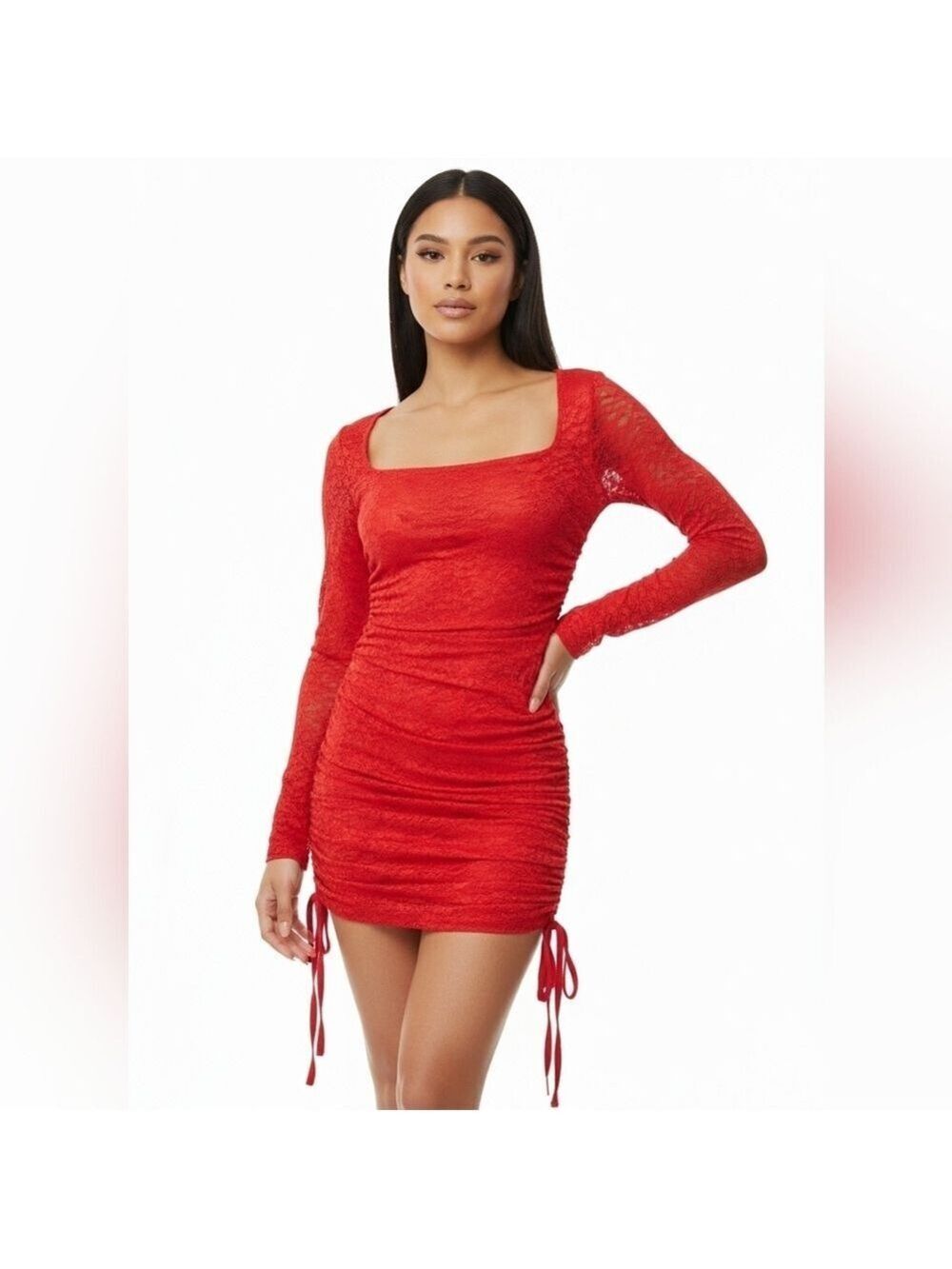 NWT NikeLab x Riccardo Tisci Archive 2-Piece Lace Dress Set, Orange, Large RARE